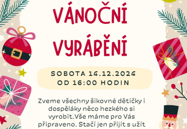 Vánoční vyrábění 14.12.2024