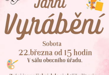 Jarní vyrábění 22.3.2025